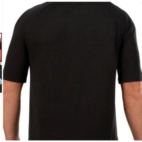 Member's Mark Men Work It Out Tee Black Soot Heather Small - Picture 2 of 5